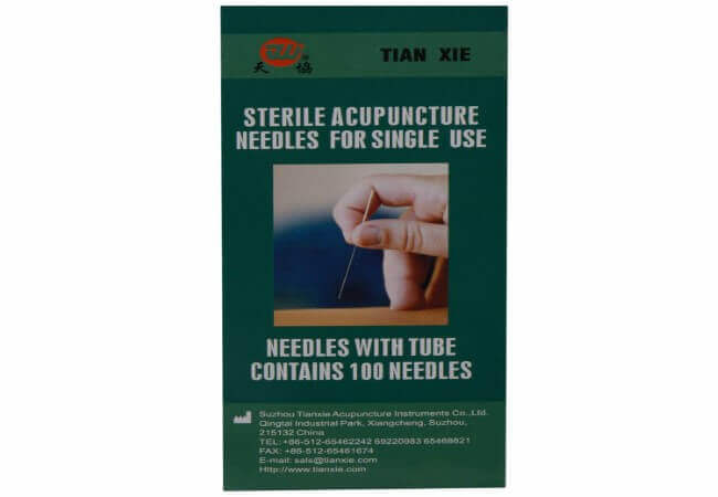 JW Sterile Acupuncture for Single Use (100 pcs) (0.25X40mm)